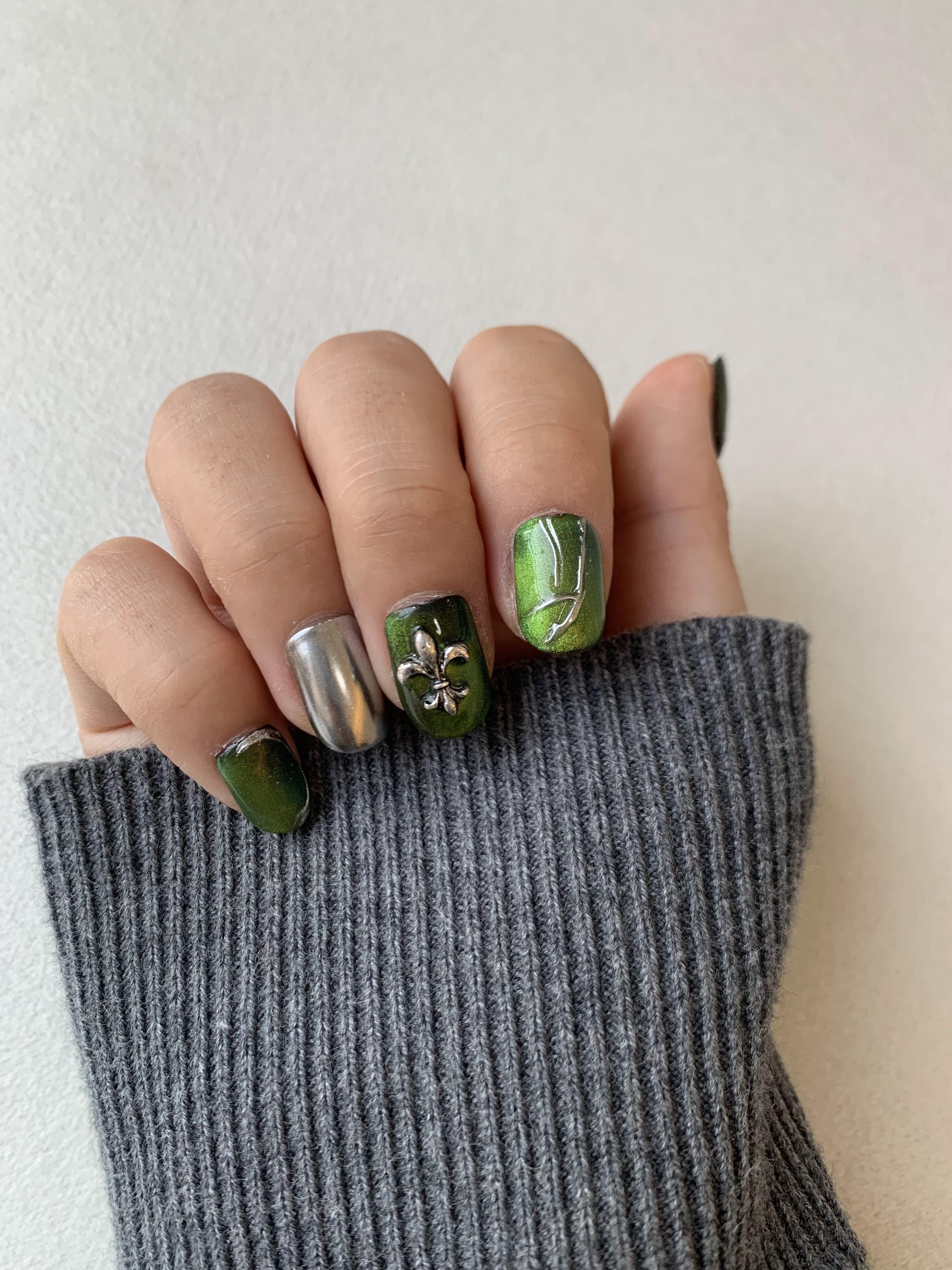 Eye of the Devil Handmade Evil Eye Press-On Nails
