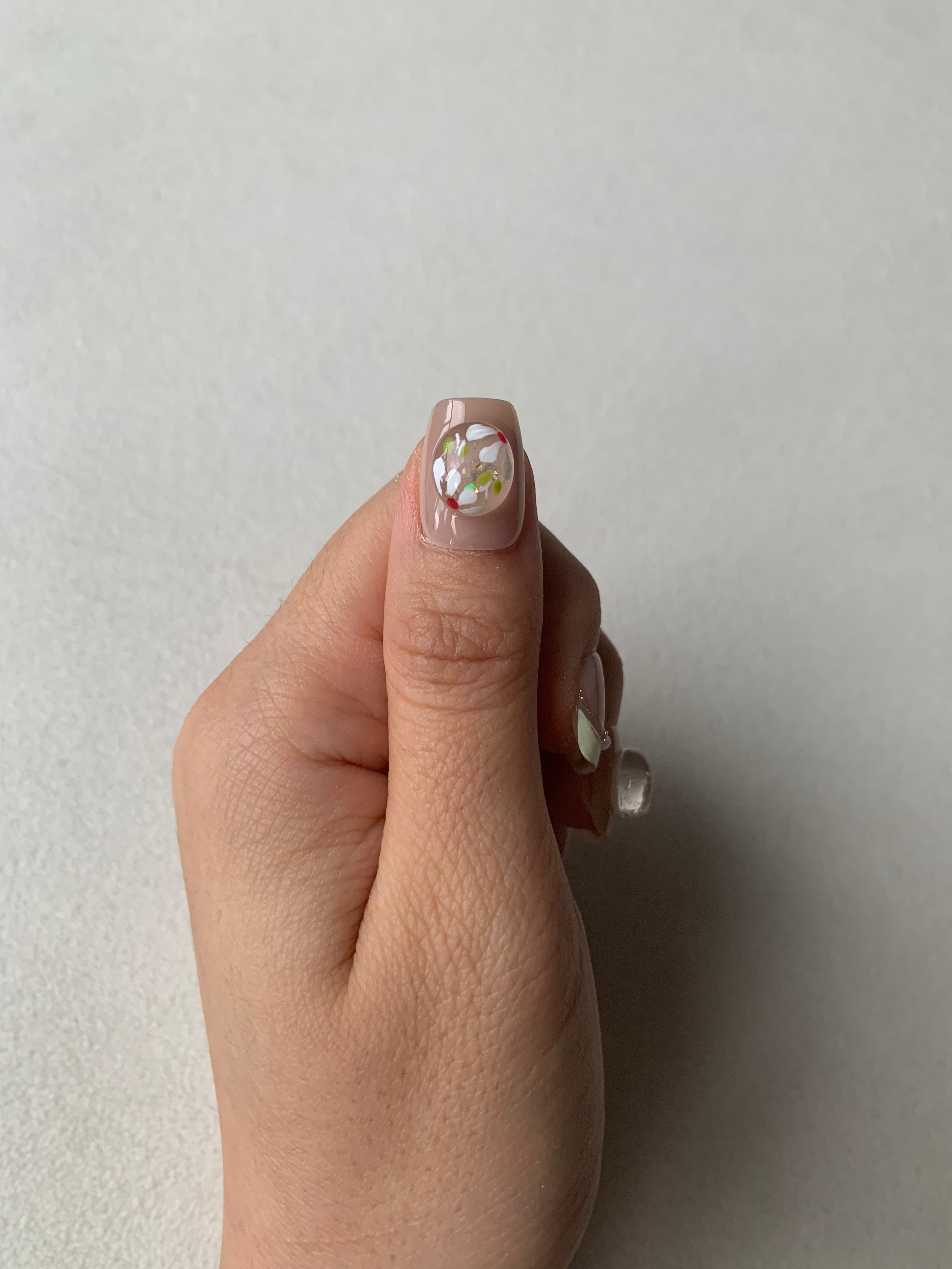 Lucky Crystal Handmade Rhinestone Press-On Nails for Special Events
